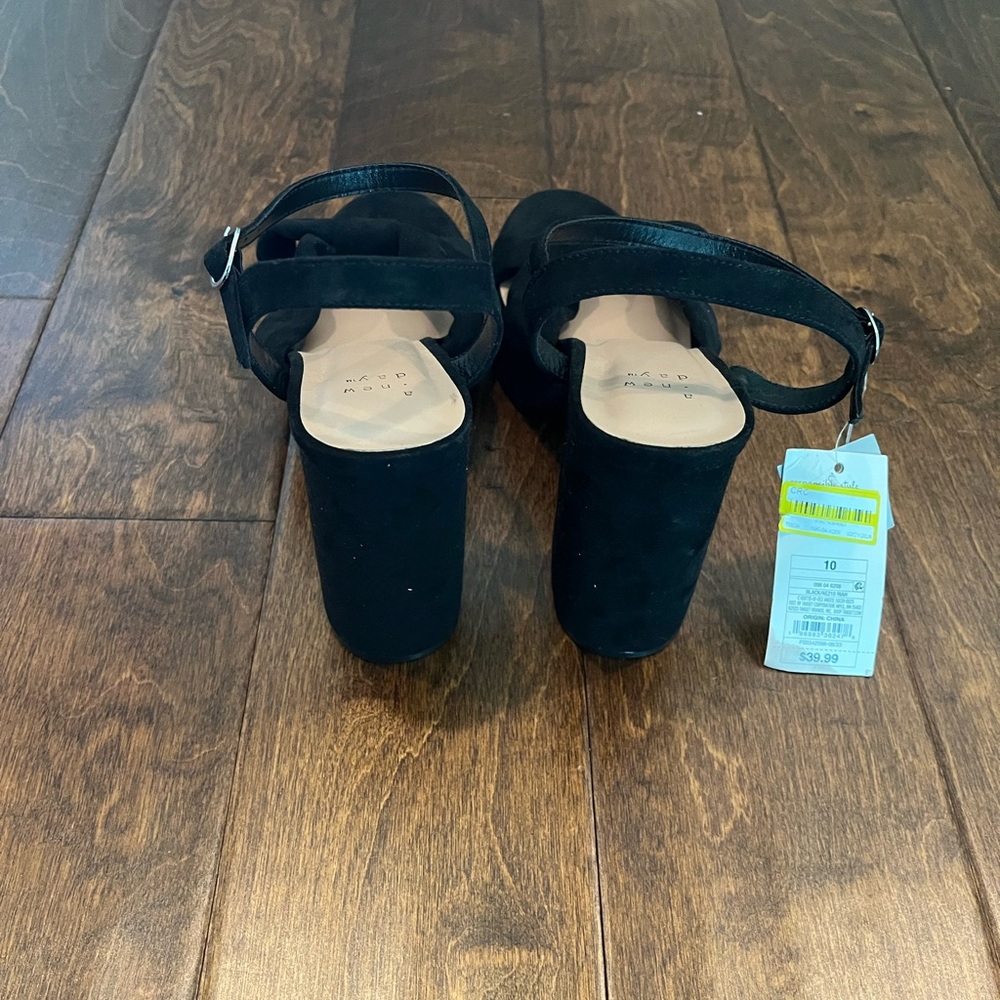 NWT A•new• day Riah Platform Heel Size 10 - Picture 8 of 9